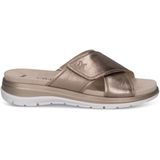 Caprice - 9-27207-44 - Dames Instappers - Blauw - Leer - G-breedte