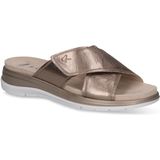 Caprice - 9-27207-44 - Dames Instappers - Blauw - Leer - G-breedte