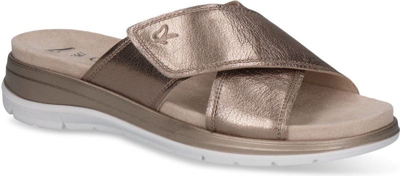 Caprice - 9-27207-44 - Dames Instappers - Blauw - Leer - G-breedte