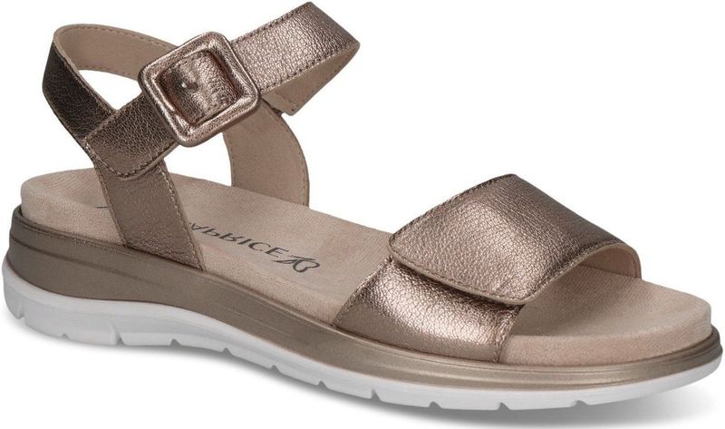 Caprice - 9-28717-44 - Sandaal - Blauw - Leren Bovenwerk - G-breedte