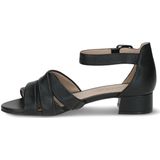 Caprice - 9-28201-44 - Sandalen - Zwart - Leer/Synthetisch - G-breedte