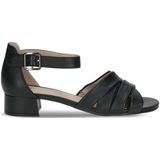 Caprice - 9-28201-44 - Sandalen - Zwart - Leer/Synthetisch - G-breedte