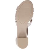 Caprice - 9-28201-44 - Sandaal - Zwart - Leer/Synthetisch - Blokhak 3,5 cm