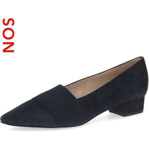 Peter Kaiser Napoli suède pumps met lage hak donkerblauw