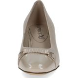 CAPRICE Damespumps - Beige - Leer/Synthetisch - Ergonomische Inlegzool