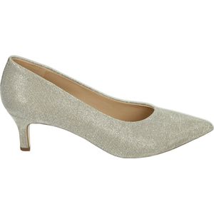 Peter Kaiser Imola leren pumps met strass taupe