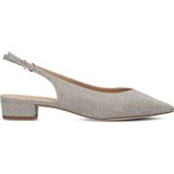 Peter Kaiser - Napoli - Loafers - Beige - Textiel - Leren Voering