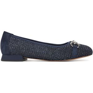 Caprice - 9-22503 - Ballerina - Zwart - Leer/Textiel