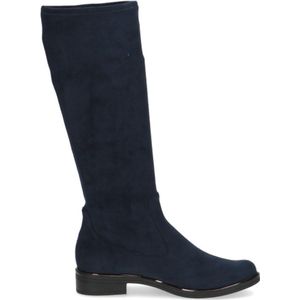 Caprice - Dames Laarzen - Donker Blauw - Textiel en Stretch