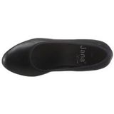 Zwart - Pumps - Imitatieleer - Zeer Brede Wijdte H