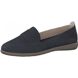 Jana 8-8-24600-26 instappers voor dames, marine Nubuck, 4 UK Wide