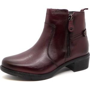 Tamaris Comfort Dames Enkellaarsje - 85300-549 Bordeaux - Maat 37