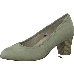 Jana 8-22476-20 Comfortabele comfortabele comfortabele schoen voor dames, klassieke dagelijkse schoenen, zakelijke eenvoudige pumps, sage, 38 EU Breed