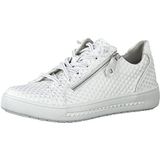 Jana Dames Sneaker 8-8-23660-20 101 H-breedte Maat: 37 EU