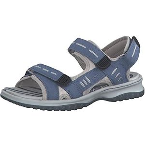 Jana Softline 8-8-28766-20 damessandalen, denim, 37 EU Breed