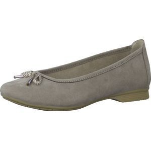 Jana Dames Ballerina - 22164-231 Grijs - Wijdte H - Maat 38