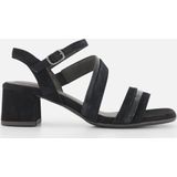 Tamaris Comfort Dames 8-8-88302-20-1 sandaal met hak, zwart, 37 EU, zwart, 37 EU Breed