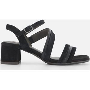 Tamaris Comfort Dames 8-8-88302-20-1 sandaal met hak, zwart, 40 EU, zwart, 40 EU Breed