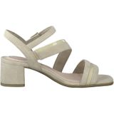 Tamaris Comfort Dames 8-8-88302-20-400 sandaal met hak, beige, 38 EU, beige, 38 EU Breed