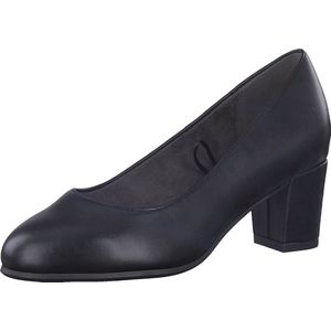 Jana Softline 8-22469-41 Comfortabele extra brede comfortabele schoen klassieke alledaagse schoenen zakelijke eenvoudige pumps, zwart, 38 EU Breed