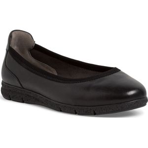 Tamaris Tamaris Comfort 8-82100-41 Comfortabele extra brede comfortabele schoen klassieke dagelijkse schoenen zakelijk dames Balletschoen, zwart, 42 EU Breed