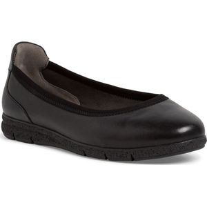 Jana 8-82100-41 ballerina's voor dames, zwart.