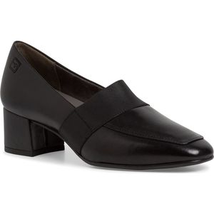 Tamaris Comfort Dames 8-84303-41 comfortabele extra brede comfortabele schoen klassieke alledaagse schoenen zakelijke pumps, zwart, 38 EU Breed
