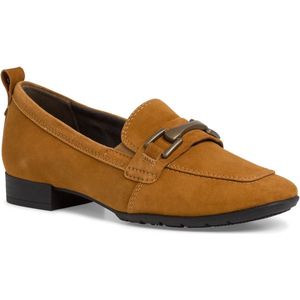 Tamaris - COMFORT Instappers - Zwart - Leder