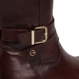 Tamaris - 8-85503-41 - Kuitlaarzen - Cognac - Leer