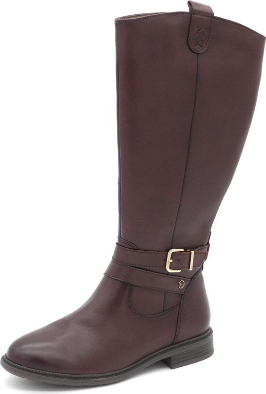 Tamaris - 8-85503-41 - Kuitlaarzen - Cognac - Leer