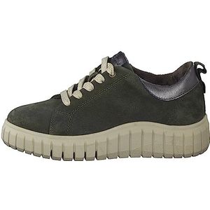 Tamaris 8-83721-41 Sneakers voor dames, Khaki suède., 39 EU