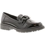 Jana - 24764 - Damespump - Zwart - Penny Loafer-stijl