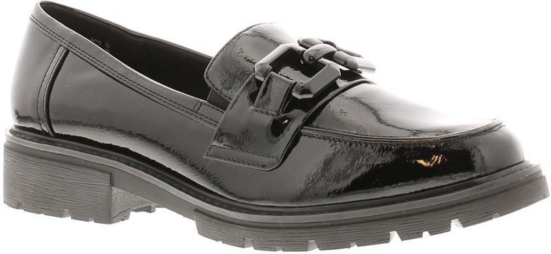 Jana - 24764 - Damespump - Zwart - Penny Loafer-stijl