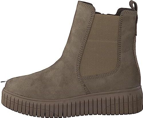 Jana - Chelsea Boots - Stone - Veganistisch - Breedte H