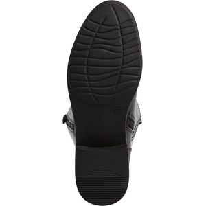 Jana Softline 8-25562-41 Comfortabele extra brede comfortabele schoen klassieke elegante kniehoge laarzen, zwart, 36 EU Breed
