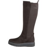 Jana - Laarzen - Zwart - Textiel - Comfortabele H-Weite