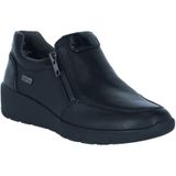 Jana Softline 8-24663-41 Comfortabele extra brede comfortabele schoen sportieve alledaagse schoenen vrije tijd slippers, Black Snake, 36 EU Breed