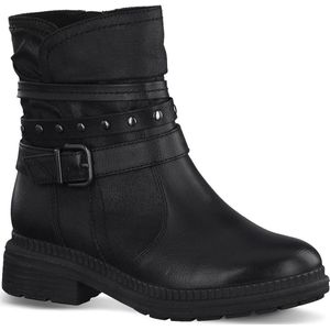 Jana Softline 8-25475-41 Comfortabele extra brede comfortabele schoen klassieke alledaagse schoenen enkellaarsjes, zwart, 42 EU Breed