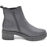 Jana Dames Enkellaars - 26460-022 Zwart - Wijdte H