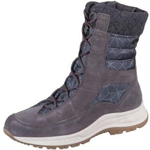 Tamaris Comfort Duotex 8-86223-41 Leren Comfort Fit uitneembaar voetbed voor dames, warm gevoerde sneeuwlaarzen, grafiet, 38 EU, grafietgrijs, 38 EU Breed