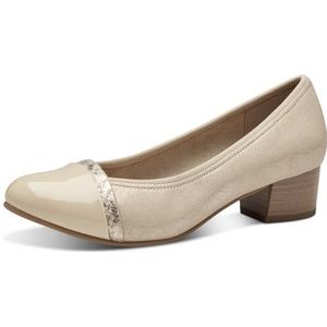 Jana 8-22366-41 Pumps, Gold MET STR, 40 EU Breed, Goud Met Str, 40 EU Breed