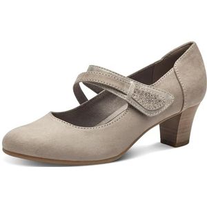 Jana 8-24464-42 damespumps, Lichtgrijs, 41 EU Large
