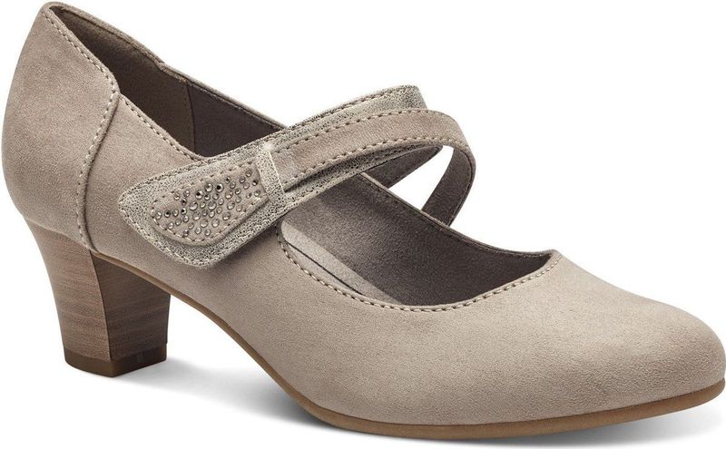 Jana Dames 8-24464-42 Pumps, stone, 36 EU
