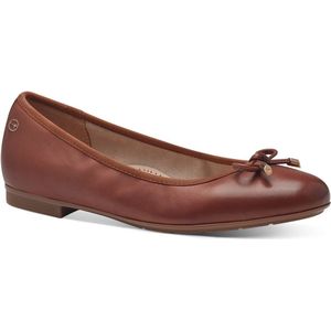 TAMARIS 8-82102-42 ballerina's voor dames, Cognac.