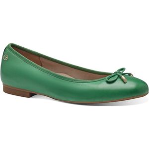 Tamaris Ballerina's voor dames, 8-82102-42, groen, 41 EU breed, groen, 41 EU Breed