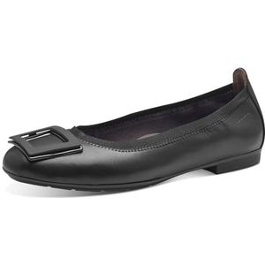 TAMARIS 8-82103-42 ballerina's voor dames, zwart.