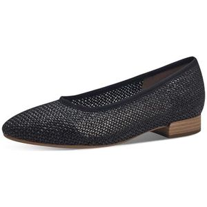 Jana Ballerina's voor dames, 8-22172-42, zwart, 40 EU breed, zwart, 40 EU Breed