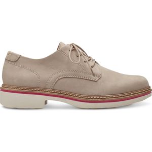 Tamaris 8-83200-42 Oxford-schoenen voor dames, taupe, 37 EU breed, taupe, 37 EU
