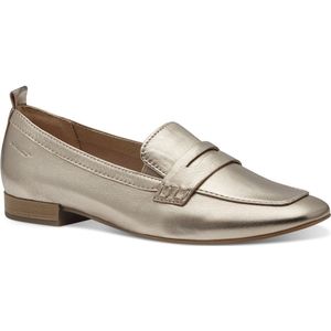 Tamaris - Comfort - Damesslippers - Goud - Leer