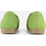 Tamaris Comfort Instappers groen Leer - Dames - Maat 39